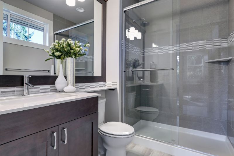 Renovated Shower Areas